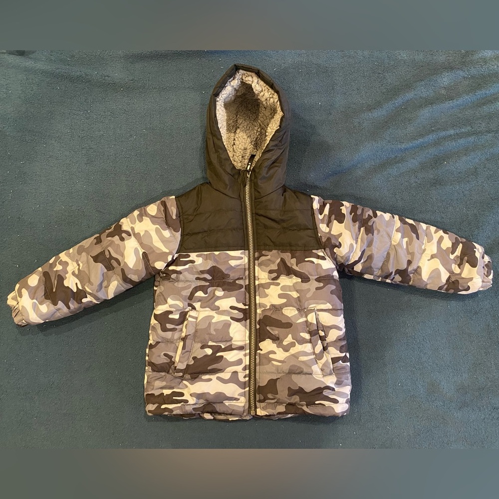 Artic Quest Boys Ski Jacket and Snow-bib Snowsuit Set: 2 Piece - Size 5/6